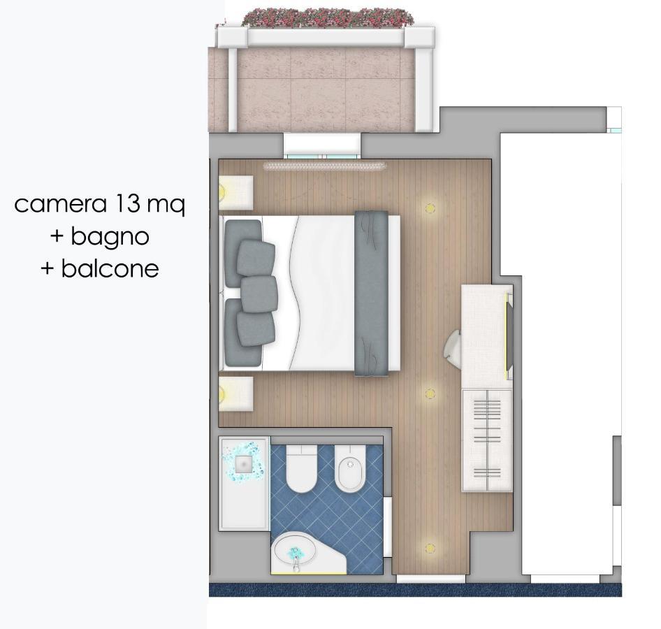 Novecento Suite Hotel Riccione Bagian luar foto