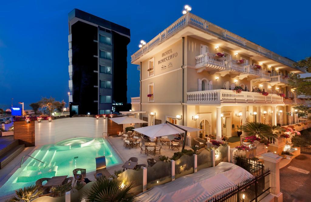 Novecento Suite Hotel Riccione Bagian luar foto