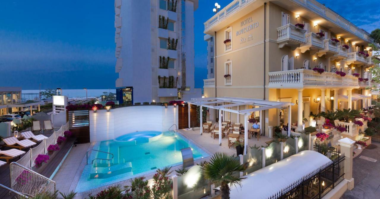 Novecento Suite Hotel Riccione Bagian luar foto