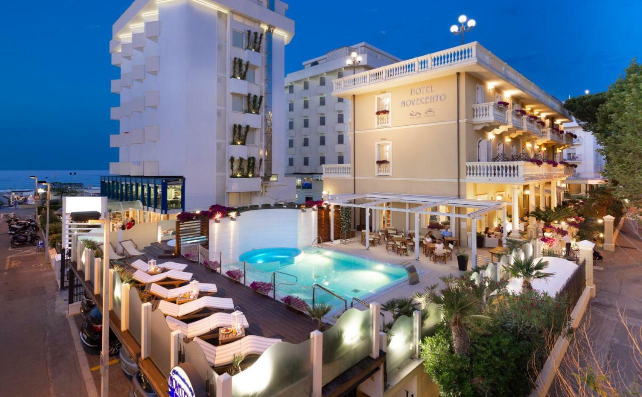 Novecento Suite Hotel Riccione Bagian luar foto