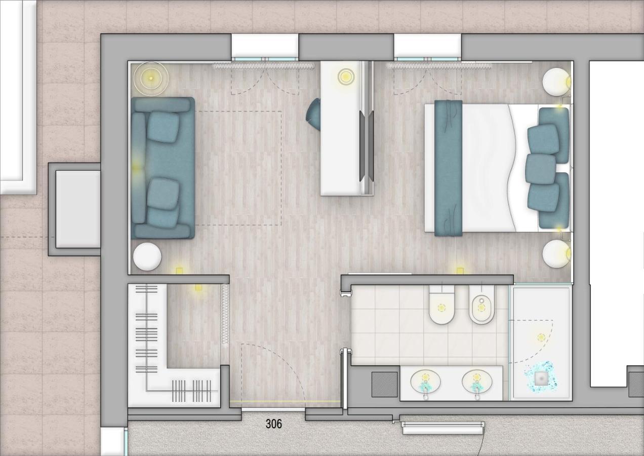 Novecento Suite Hotel Riccione Bagian luar foto